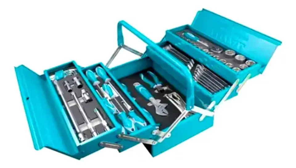 Caja De Herramientas 108 Piezas Total Thtcs121081 1