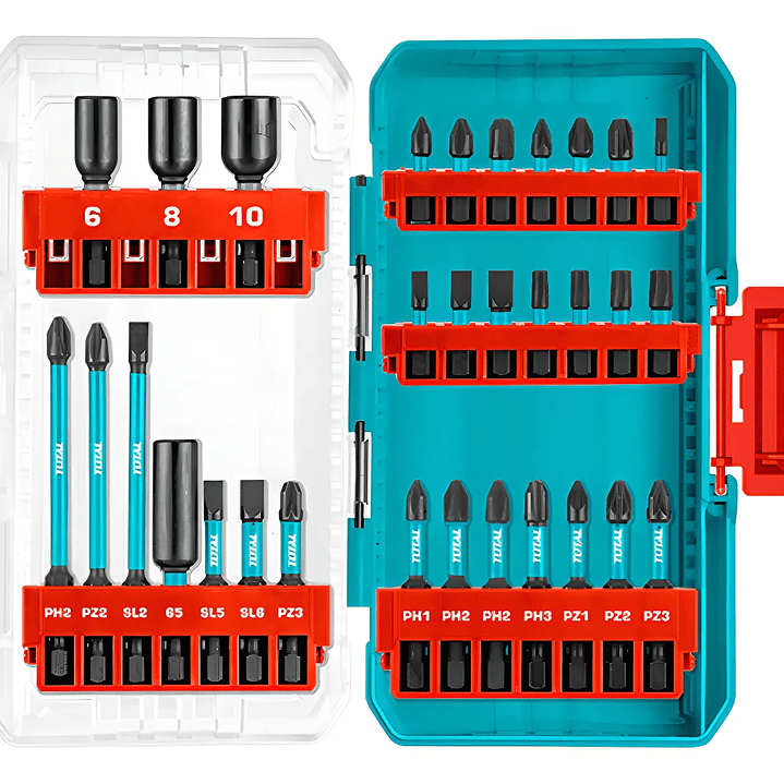 Set Puntas De Impacto 31 Piezas Total Tacsdl11306 1