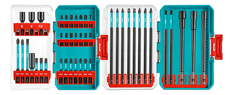 Juego De Puntas Destornillador Y Tuercas 44 Piezas Total Tacsdl24408