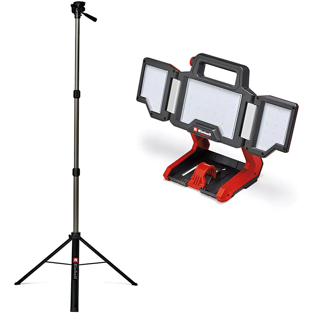 Set Lámpara Linterna 18v Tp-cl 18/3000 Li Einhell 4514170 Color de la linterna UNICO Color de la luz Blanco 1