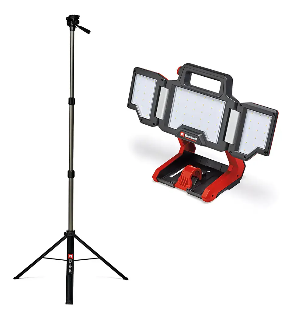 Set Lámpara Linterna 18v Tp-cl 18/3000 Li Einhell 4514170 Color de la linterna UNICO Color de la luz Blanco 1