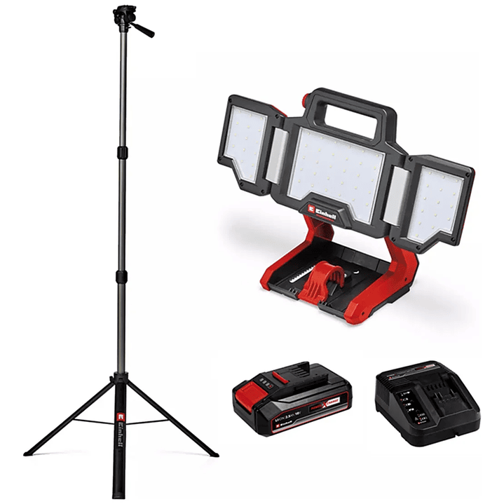 Set Lámpara Linterna 18v Tp-cl 18/3000 Li Bat+ Carg Einhell Color de la linterna UNICO Color de la luz Blanco 1