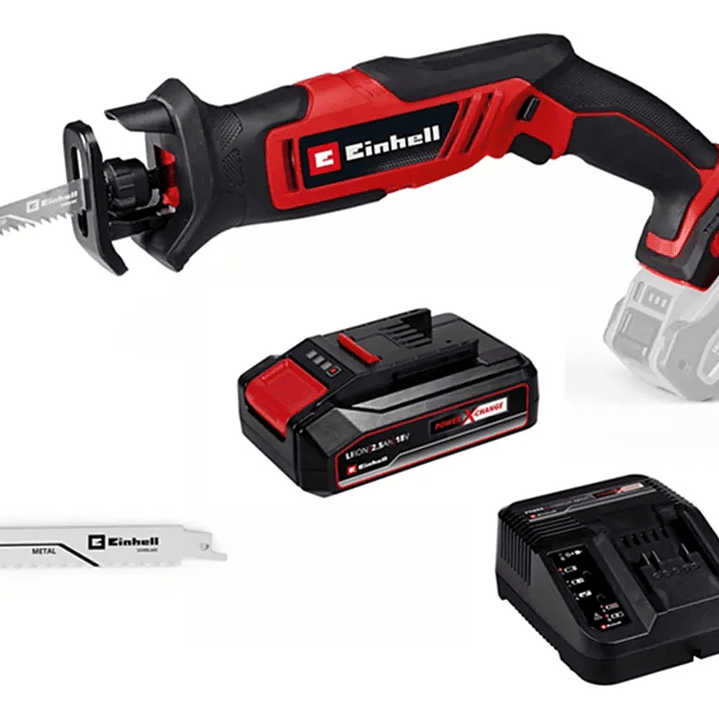 Sierra Sable Inalambrica 18v Bat+ Carg Einhell 4326315 1