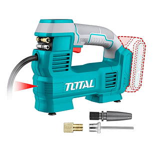 Inflador Inalambrico 20v 160psi 3 Picos Auto Camioneta Bicicleta Total