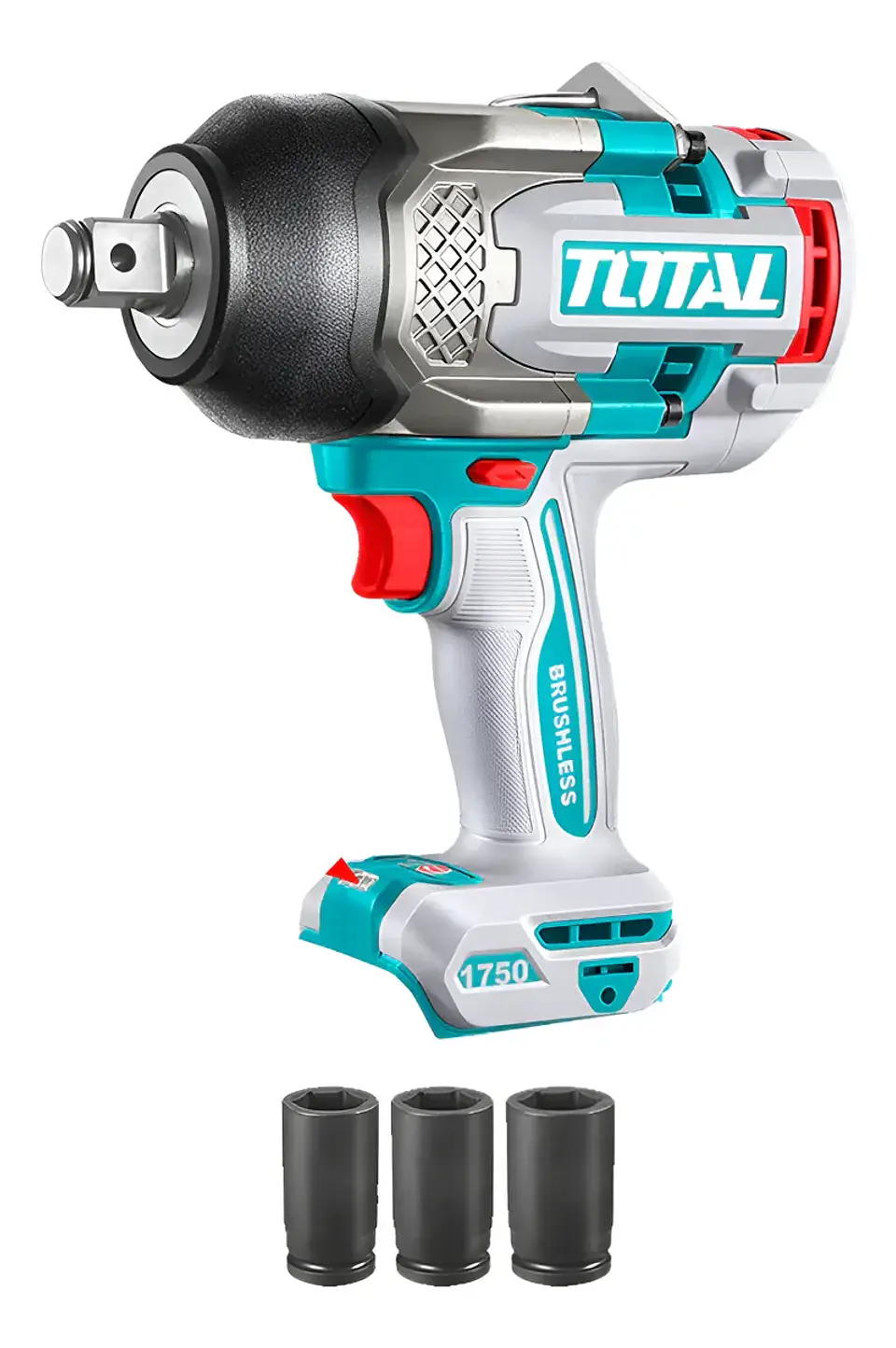 Taladro Pistola Llave Impacto 20v 1750nm Total Turquesa 1