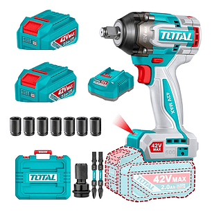 Taladro Pistola Llave Impacto 42v Bat+ Carg Total Tiwli42602 Color único color Voltaje 42v