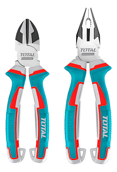 Set Alicates Universal Combinados 2 Piezas Total Tht2k0206