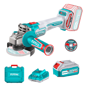 Esmeril Angular 20v 115mm 1000w + Bateria + Cargador Total Tagli271531