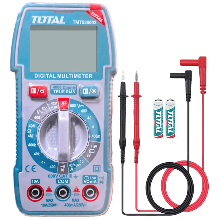 Multitester Digital 600v Total Tmt536002 1