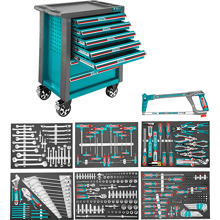 Caja De Herramientas 328 Piezas Total Thptcs73281 1