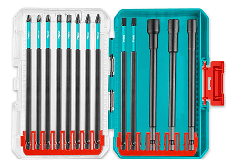 Set Puntas Destornillador Impacto 13 Pcs Total Tacsdl01306