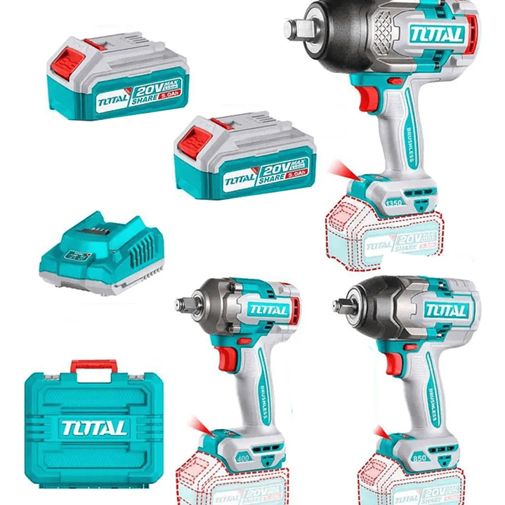 Kit Llave De Impacto 400nm + 850nm + 1350nm Tosli250386 1