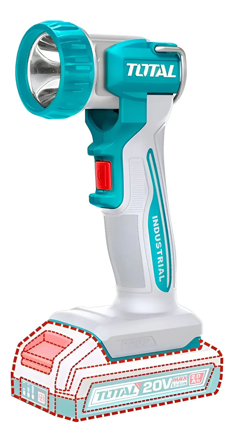 Linterna Led Inalámbrica 20v Total Twli2058 Color de la linterna UNICO Color de la luz UNICO 1