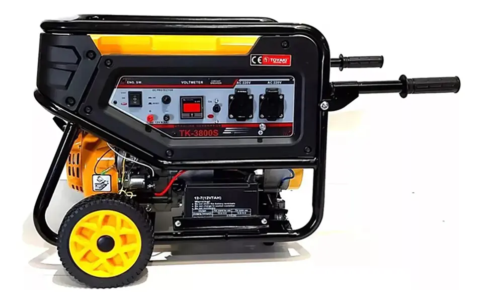 Generador Electrico 3800w Bencinero 3.0kw Tk-3800s 1