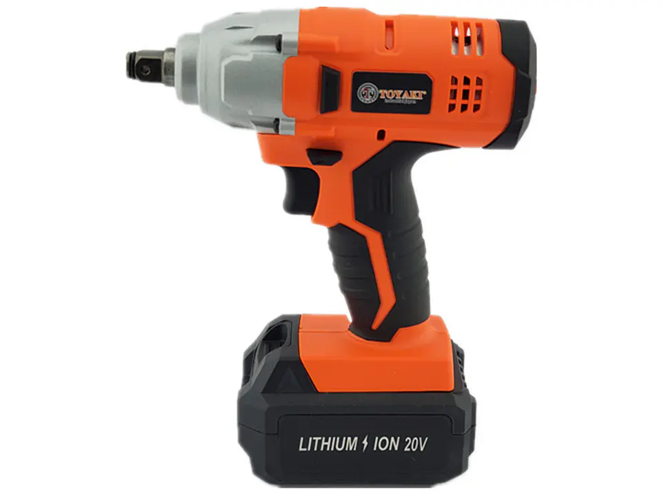 Pistola Taladro De Impacto Inalámbrico 20v 2 Bateria Toyaki 3