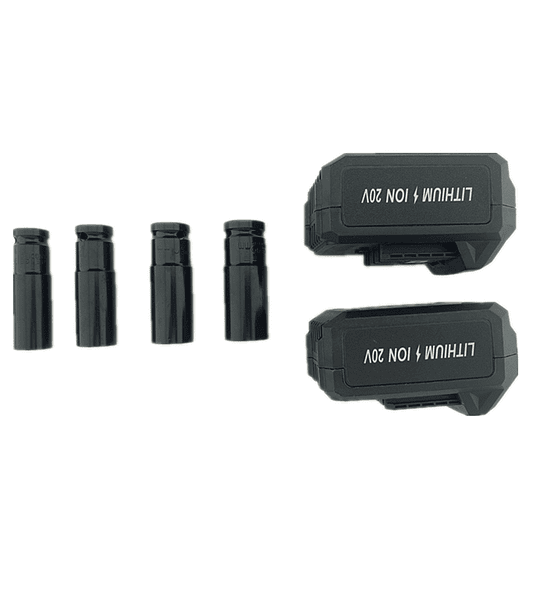 Pistola Taladro De Impacto Inalámbrico 20v 2 Bateria Toyaki