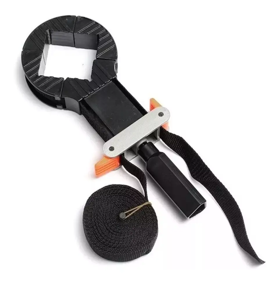 Prensa Rapida De Cinta Ajustable Esquinera 4 Mts Crownman 1