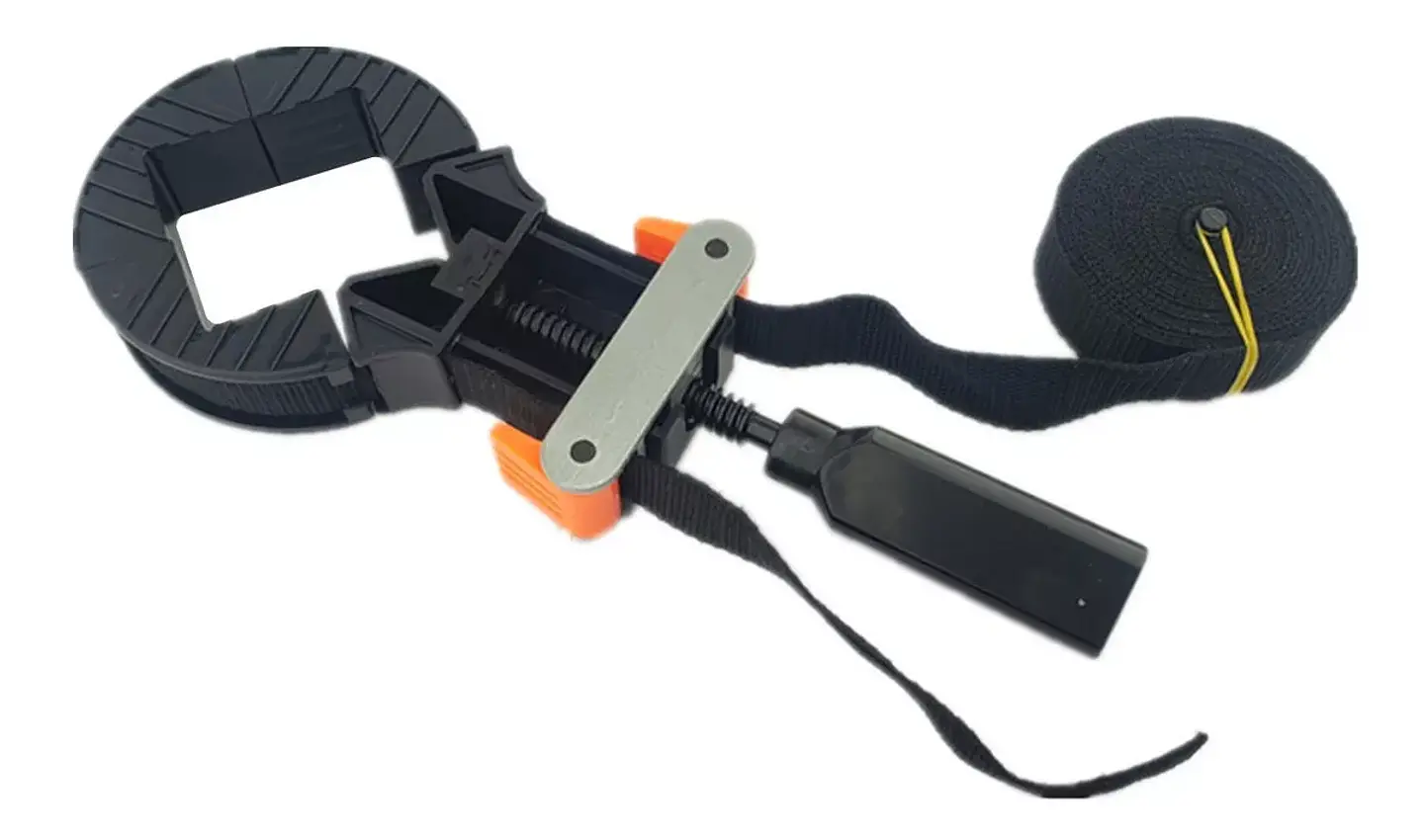 Prensa Rapida De Cinta Ajustable Esquinera 4 Mts Crownman 2