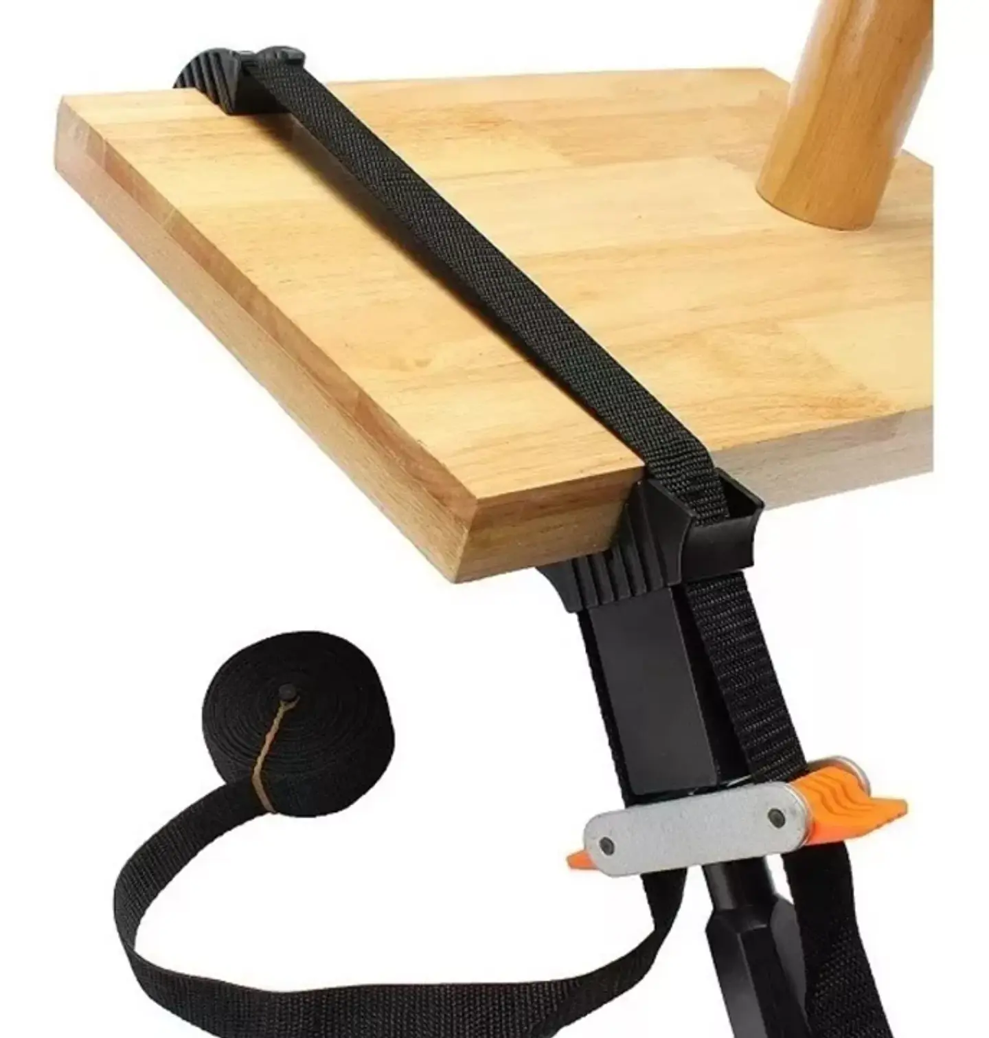 Prensa Rapida De Cinta Ajustable Esquinera 4 Mts Crownman 3