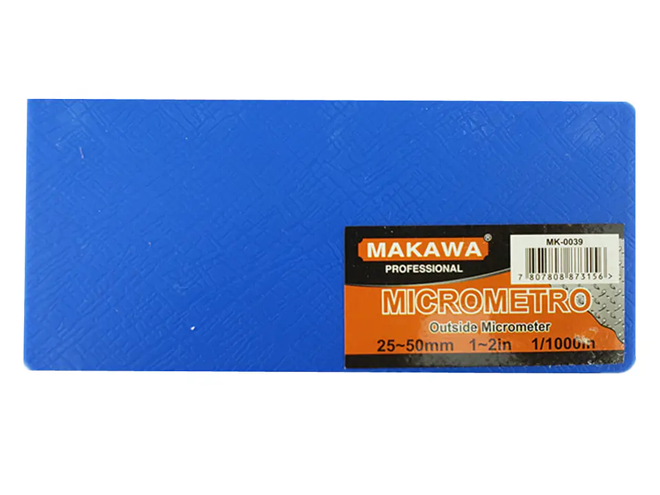 Micrometro Exterior 25 - 50 Mm 0.01 Mm Makawa 3
