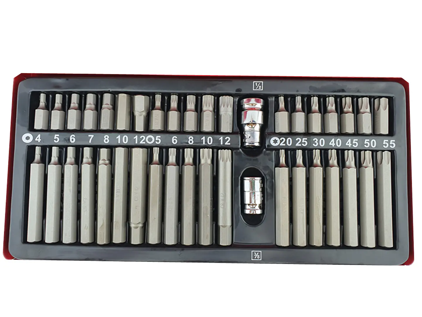 Set Kit Juego Puntas Corto Largo Torx Allen Imbus 40 Piezas 3