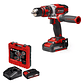 Taladro Atornillador Percutor 18v 2bat+ Carg Einhell 4513935 - Miniatura 1