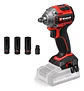 Taladro Pistola Llave Impacto 18v Einhell 4510090 Rojo - Miniatura 1