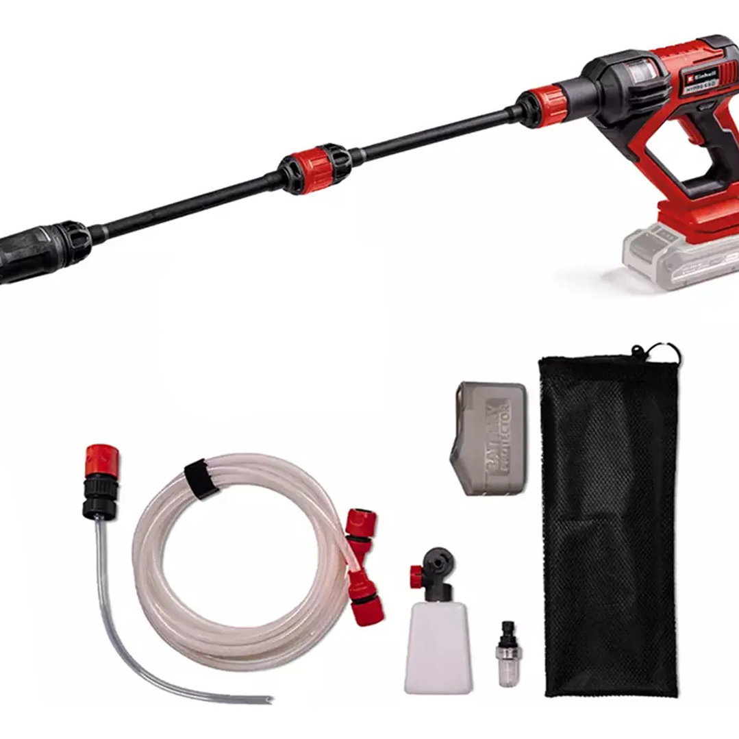 Einhell Hypresso 18/24 Li Lavadora A Presion Inalambrica Color Negro Y Rojo 1