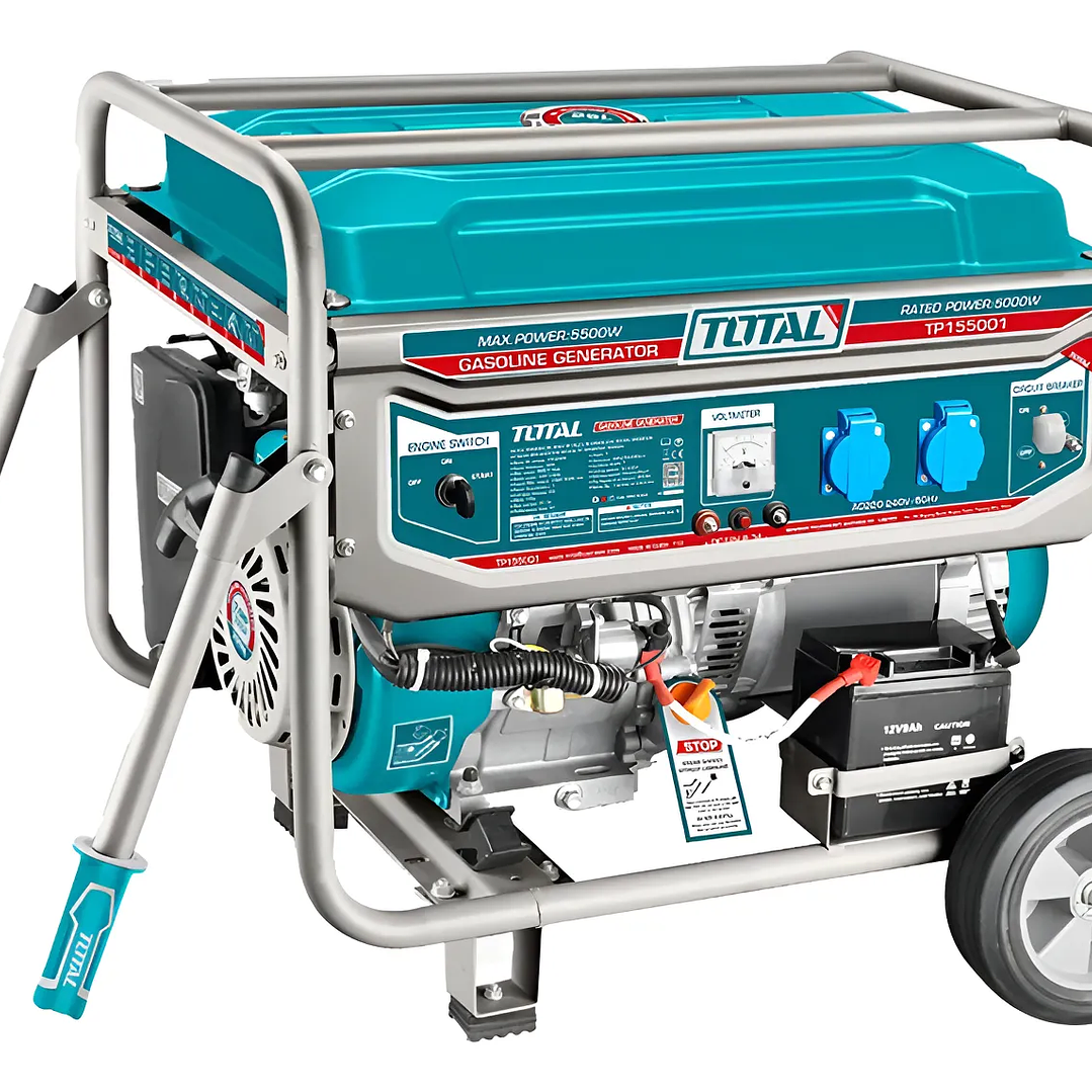 Generador Bencinero 5.0 Kw Total Tp155001 1