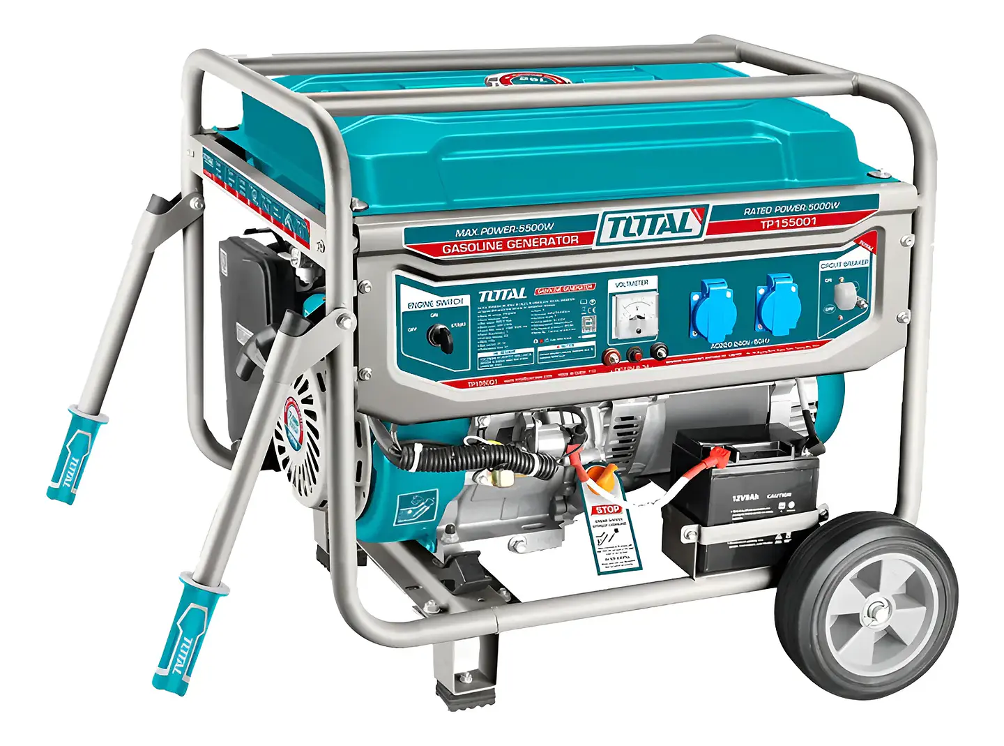 Generador Bencinero 5.0 Kw Total Tp155001 1