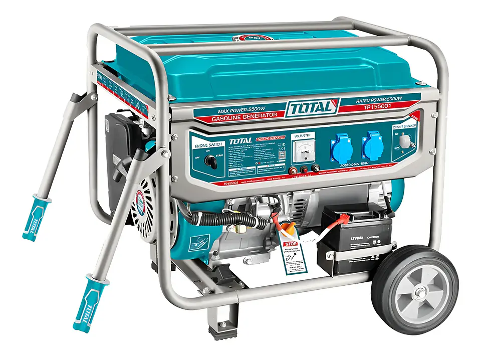 Generador Bencinero 5.0 Kw Total Tp155001 1