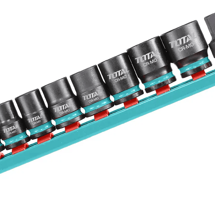 Set Juego Dados Impacto 3/8 10 Piezas Total Thtisd38104 Color Turquesa 1