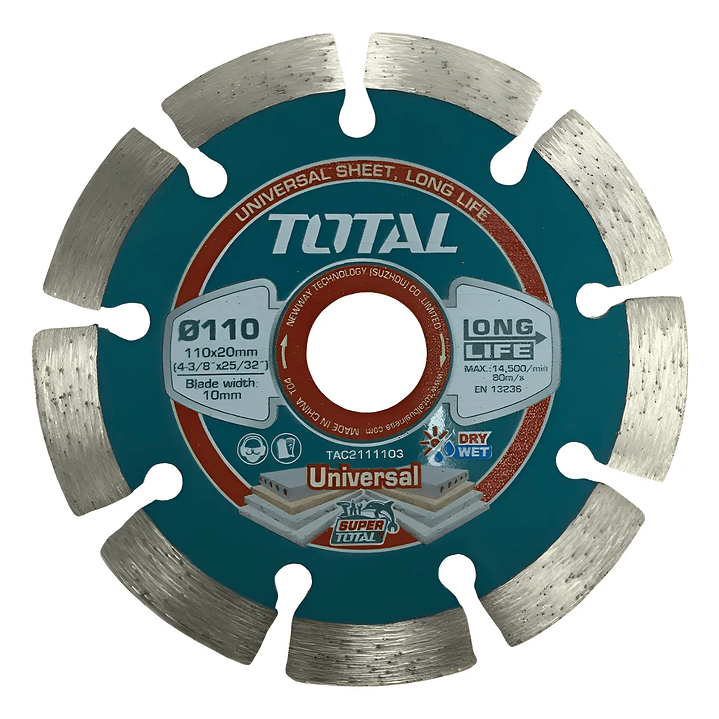  Disco Diamantado 110mm Seco Total Tac2111103 1