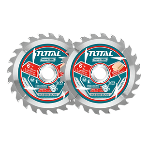  Set De Discos De Sierra 2 Un 165mm 24d Total Tac2331653
