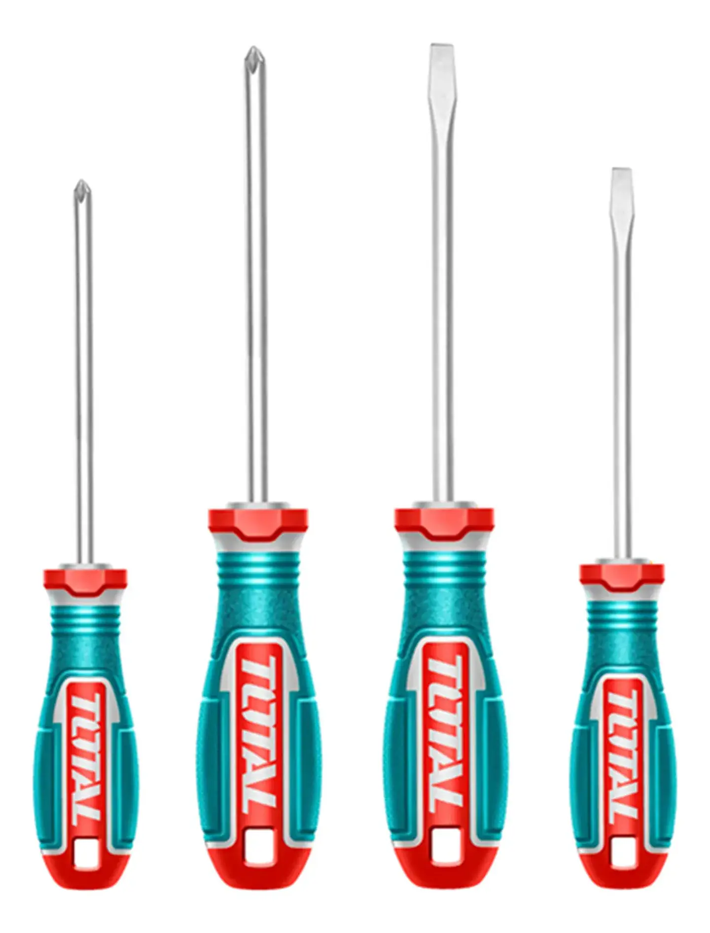  Kit Set Juego Destornilladores 4 Piezas Total Tksds0426 1