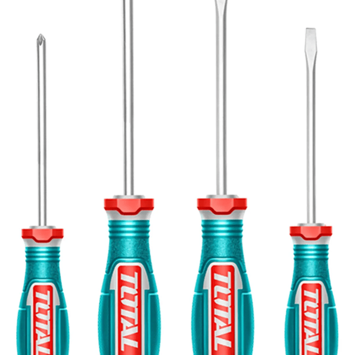  Kit Set Juego Destornilladores 4 Piezas Total Tksds0426 1