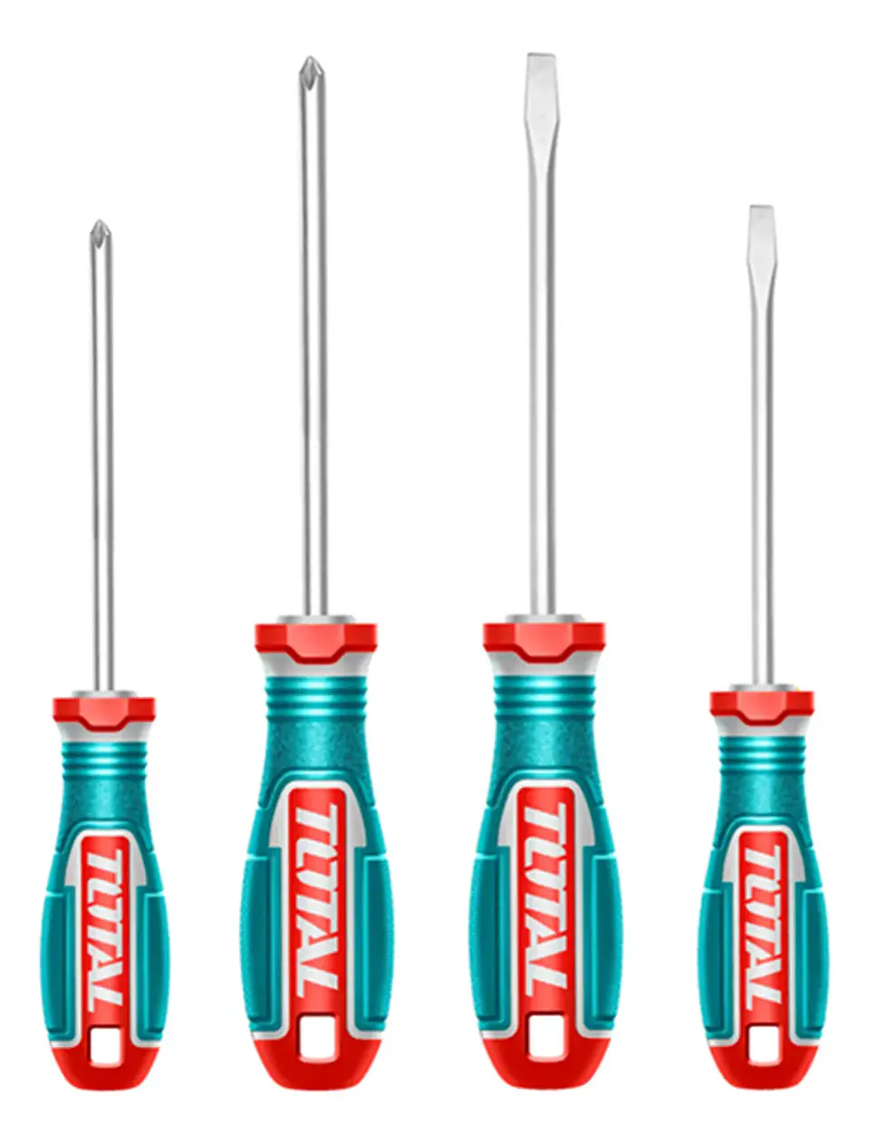  Kit Set Juego Destornilladores 4 Piezas Total Tksds0426 1