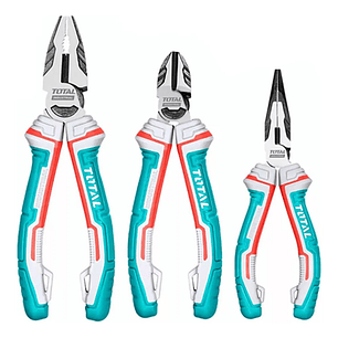  Kit Set Juego De Alicates 3 Piezas Total Tht2k0301s