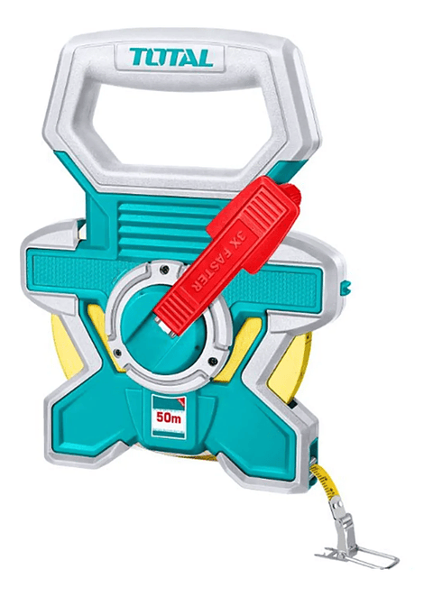  Huincha De Medir Fibra 50mts Total Tmt08506