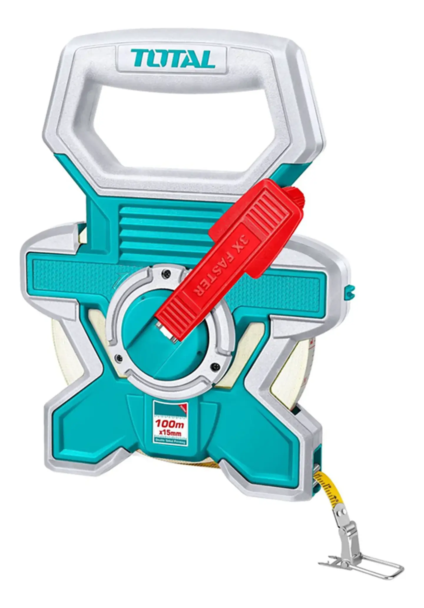 Huincha De Medir Fibra 100mts Total Tmtf181006 1