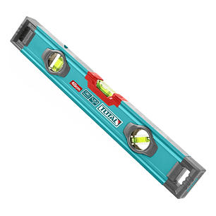 Nivel Aluminio 3 Burbujas 40cm Total Tmt24028