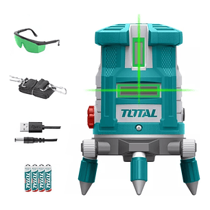 Nivel Laser Autonivelación Línea Verde 360 Grados Total