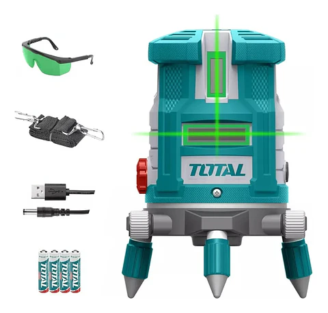 Nivel Laser Autonivelación Línea Verde 360 Grados Total