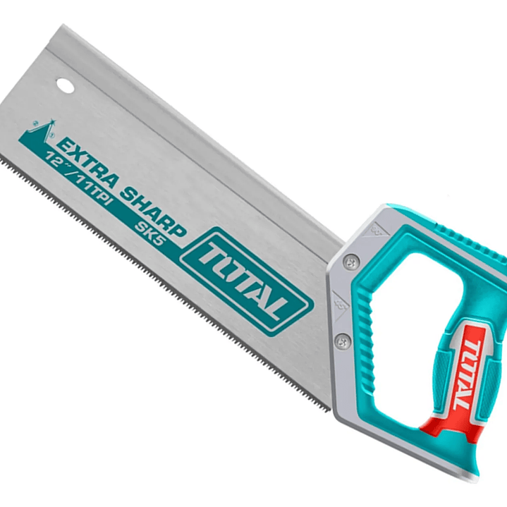 Serrucho Sierra Costilla 12 Pulgadas (300mm) Total Tht59128b Unico 1