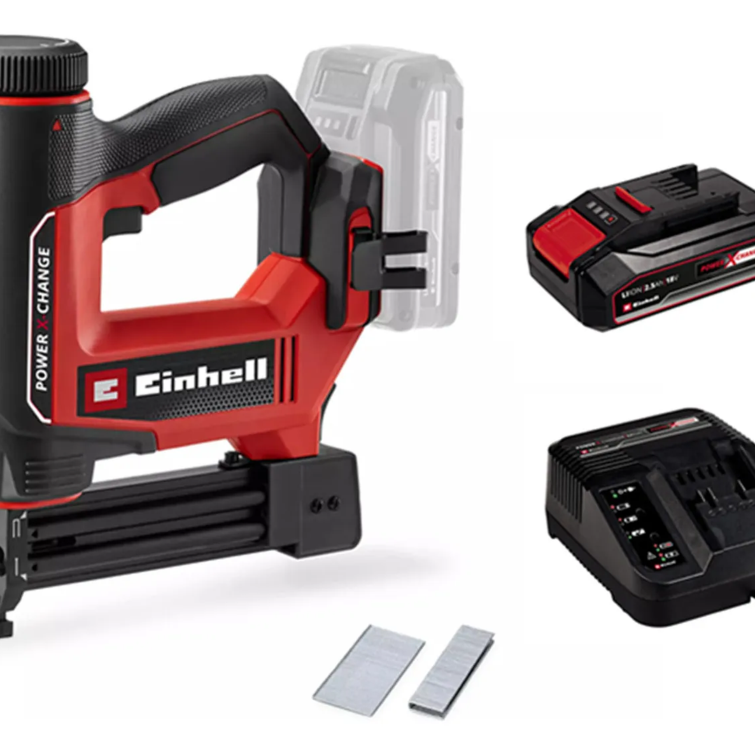 Pistola Clavadora Te-cn 18/32 Li Solo 18v Bat+carg Einhell 1