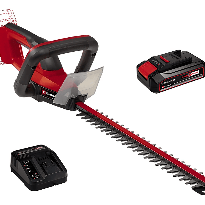 Cortasetos 18v Gc-ch 18/40 Li Solo Bat + Carg Einhell Color Rojo 1