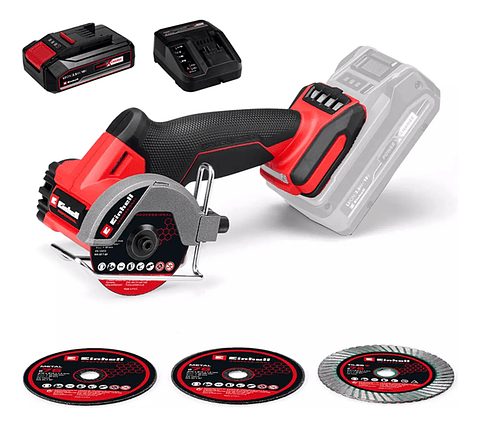 Mini Galletera Esmeril Angular 76mm 18v Bat+ Carg Einhell Unico