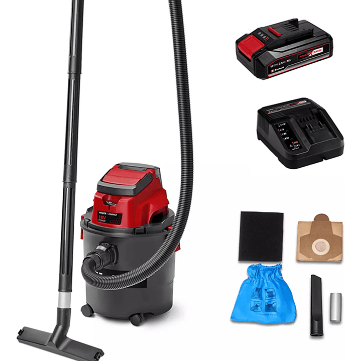 Aspiradora 18v 15lts Polvo/ Agua Bat+ Carg Einhell 2347145 Unico 1