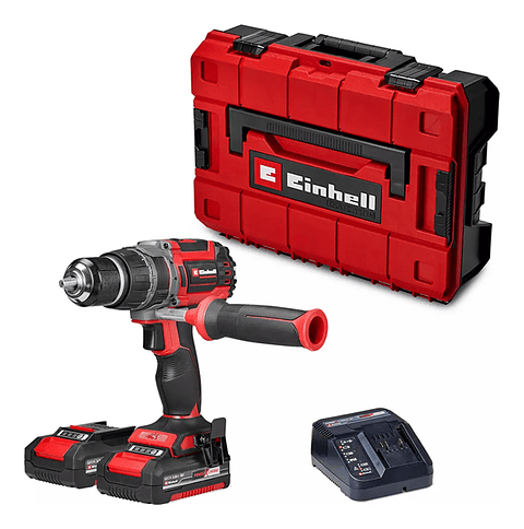 Taladro Atornillador Percutor 18v 2bat+carg Einhell 4514316
