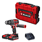 Taladro Atornillador Percutor 18v 2bat+carg Einhell 4514316 - Miniatura 1